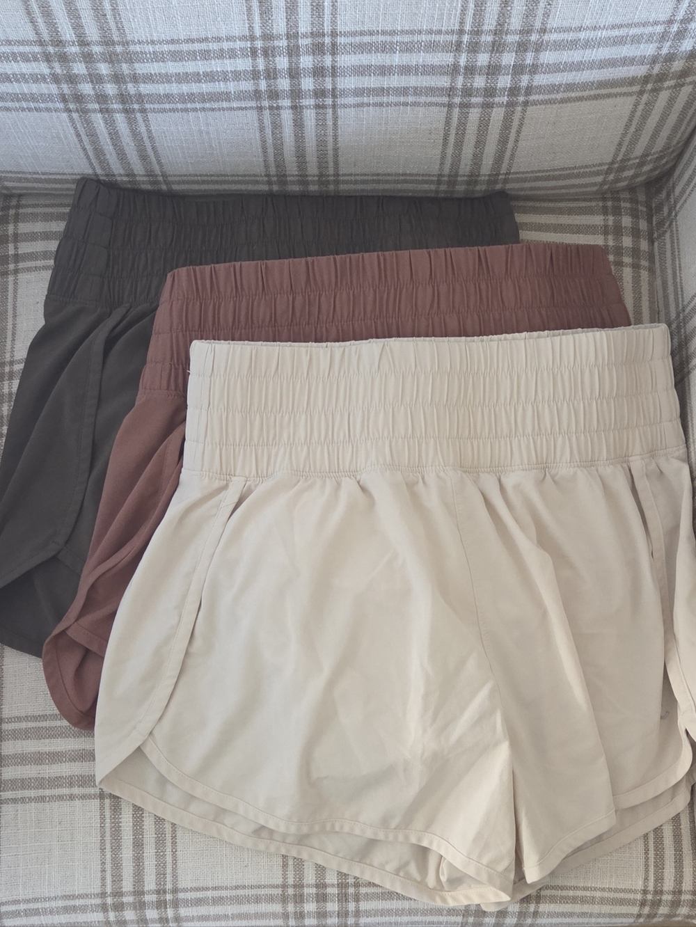 Set of 3 GapFit High Rise Running Shorts